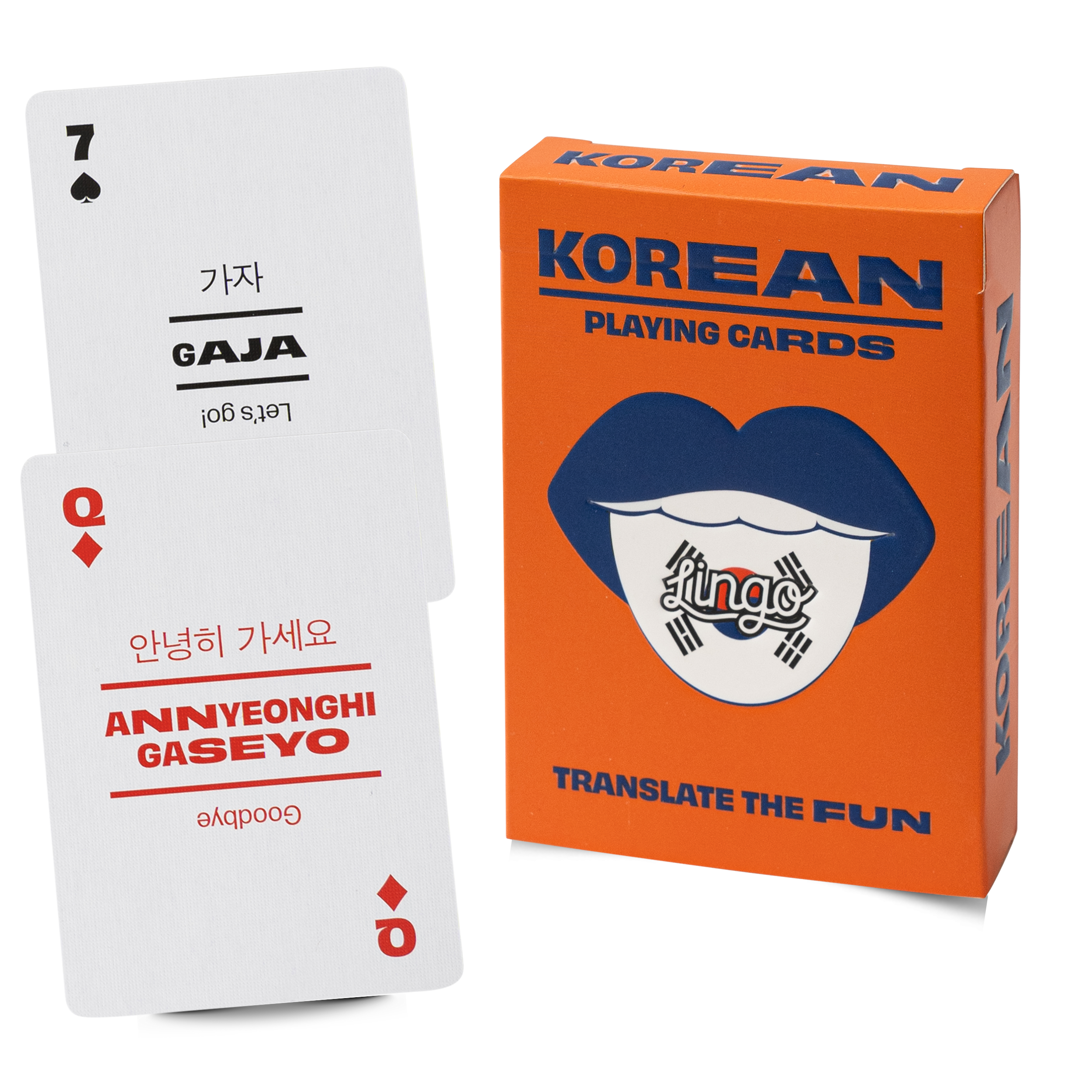 Lingo Playing Cards - Wholesale Playing Cards - Korean Lingo Playing Cards1