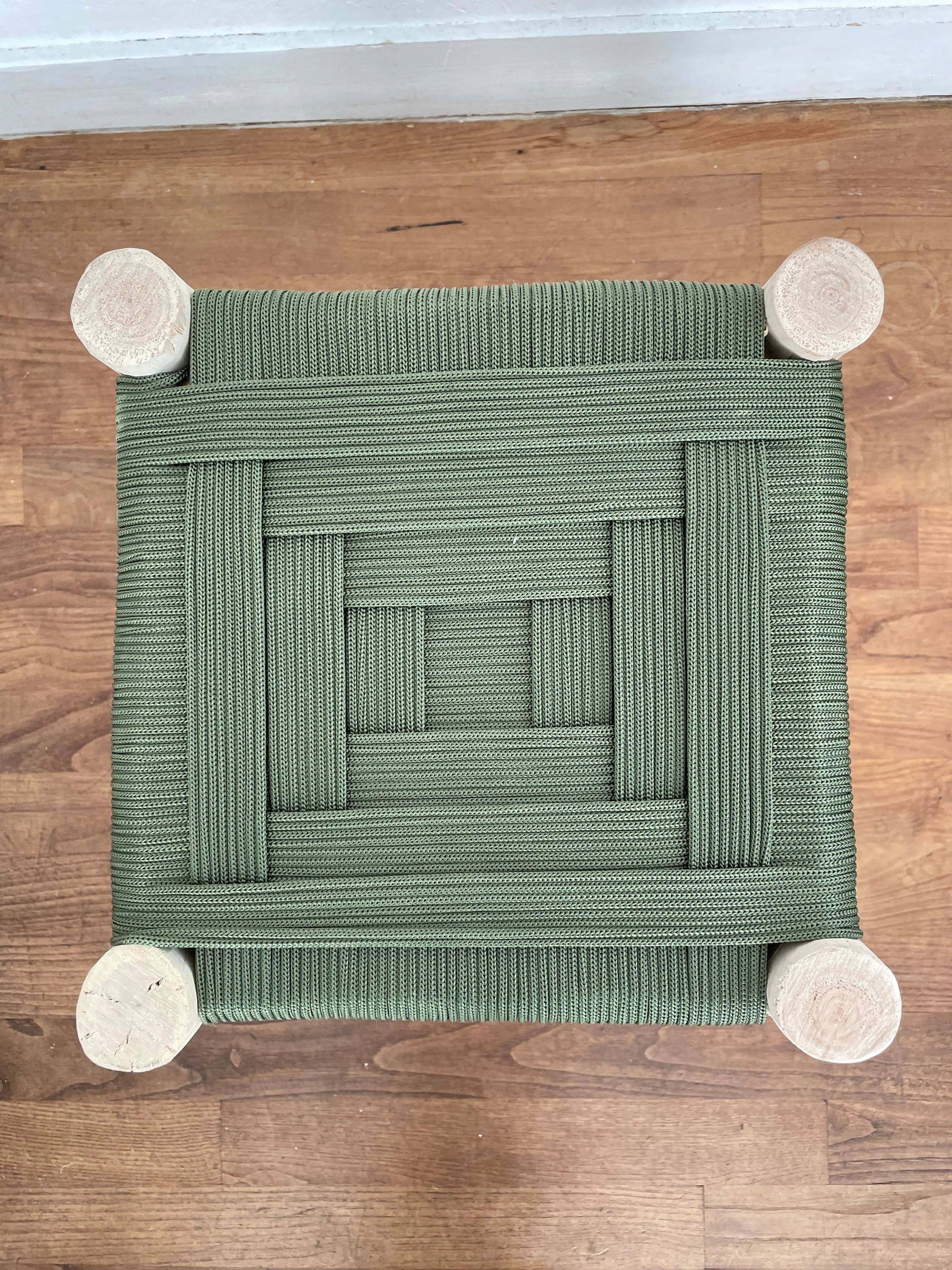 Néda – Engroshandel Taburet – Berberiske marokkanske skamler i træ med farvet nylon sæde19