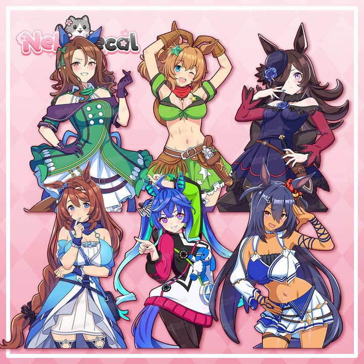 Autocollants Gal Cheval 3 pour la vente par Nekodecal