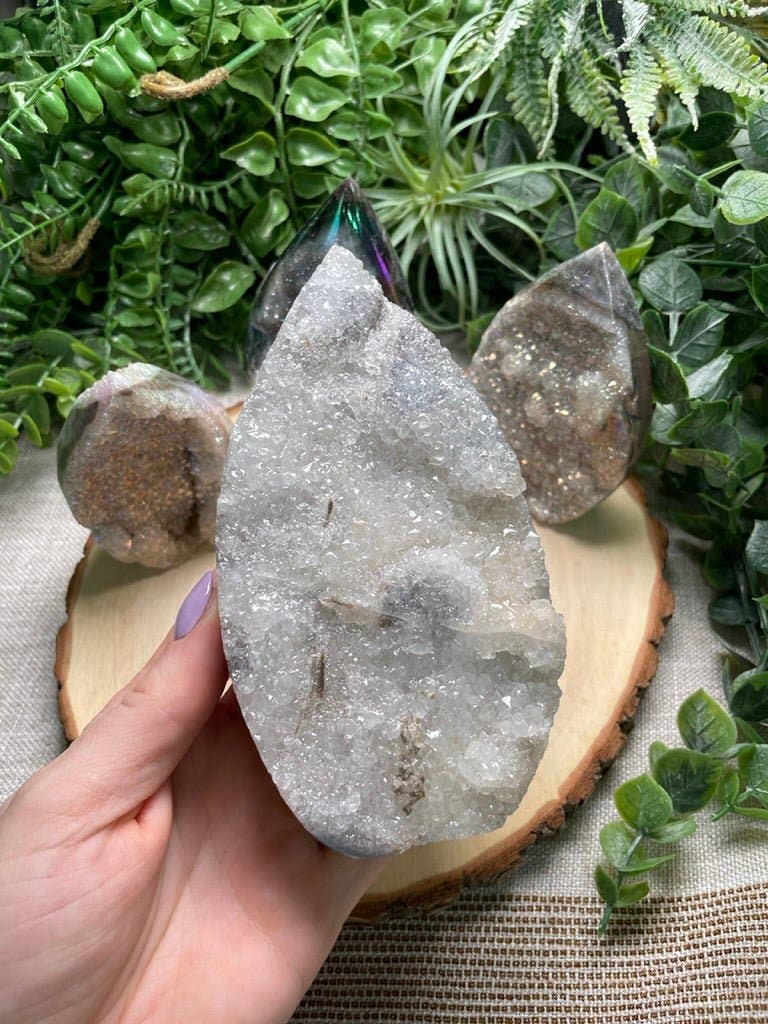 Copper Ashes - Wholesale Spiritual Stone/Crystal - Aura Plated Sphalerite Freeform4