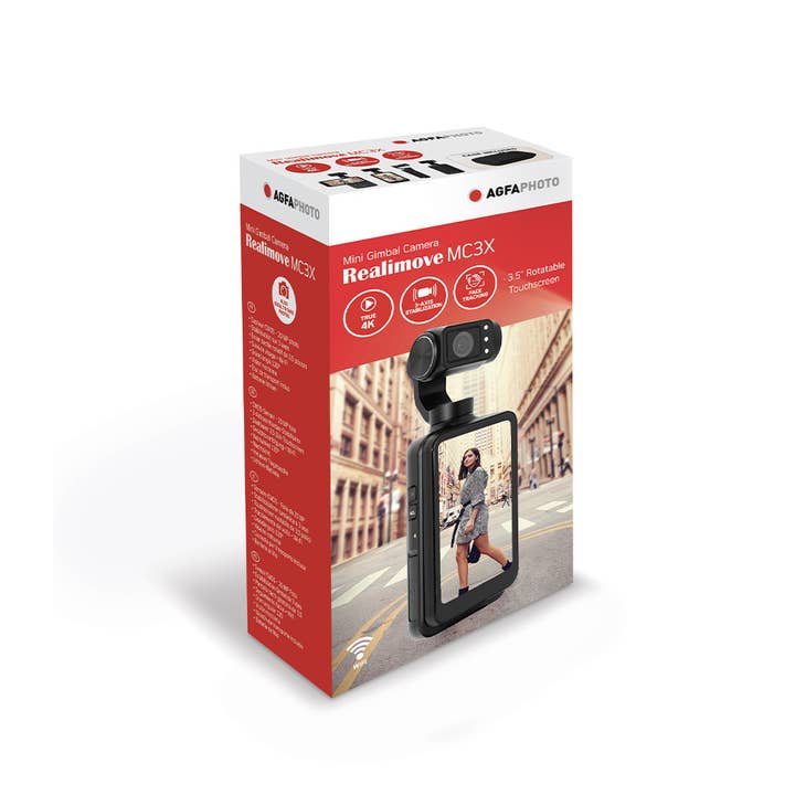 GT COMPANY - Wholesale Small/Handheld Appliance - AGFA Photo Gimbal Realimove MC3X - 3-Axis Stabilizer Camera8
