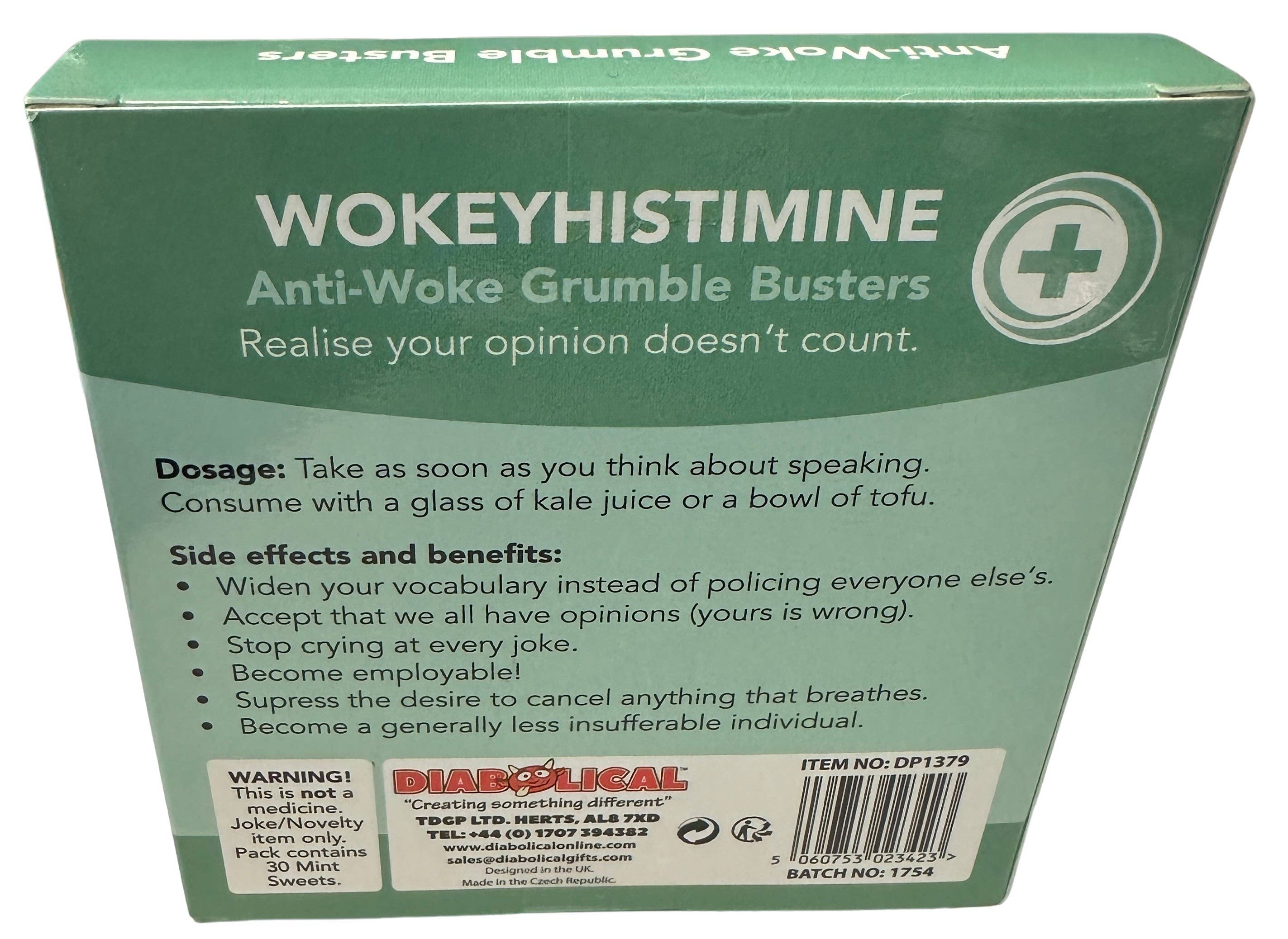 The Diabolical Gift People - Novelty Gifts, Christmas Gifts - Vente Bonbons à la menthe - Wokeyhistimine - Sticking Fillers, éléphant blanc, Noël1