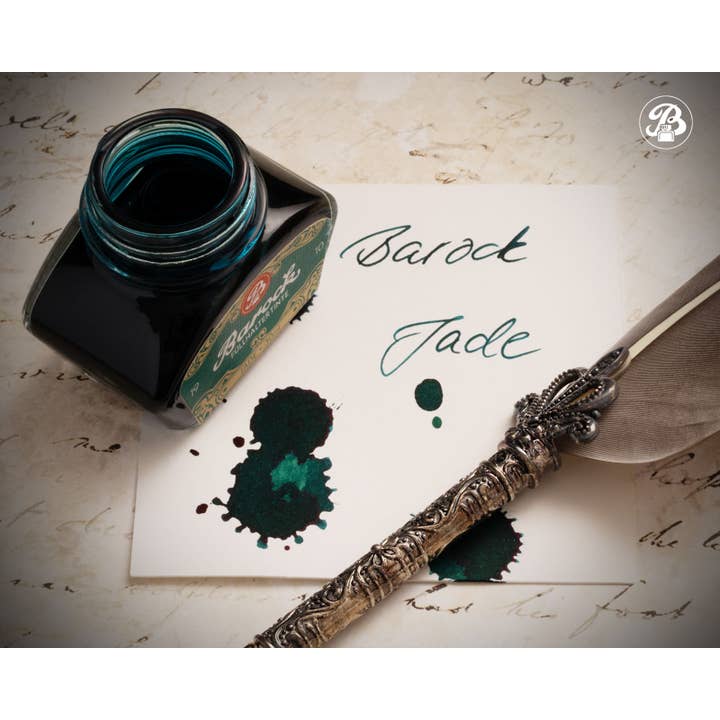 Octopus Concept GmbH – Großhandel Schreibtinte – Barock 1910 Schreibtinte Jade 30 ml3