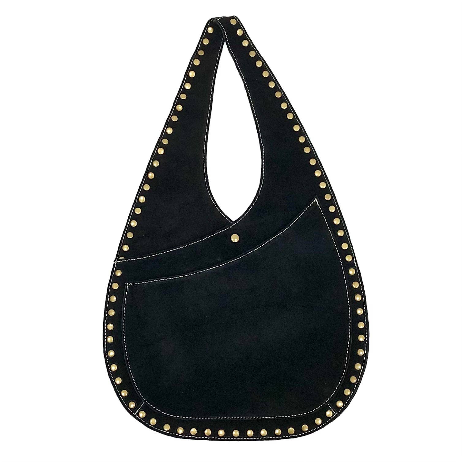 MILANO AMOUR - Wholesale Tote Bag - Women's - SHOPPER SACCA POLYNNE SUEDE STUDS TOTE BAG5