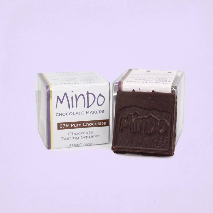 Mindo Chocolate Makers - Wholesale Chocolate bar - Tasting Tile Cubes1