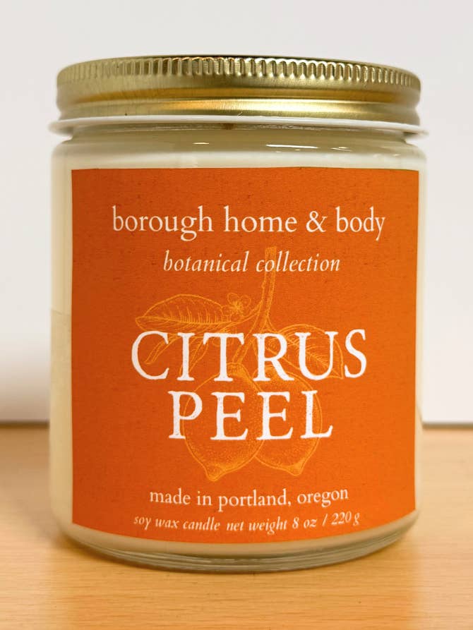 Citrusskalduftlys for engroshandel hos Borough Home