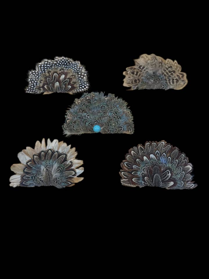 Crown Feather for hats for wholesale by Nati Natash