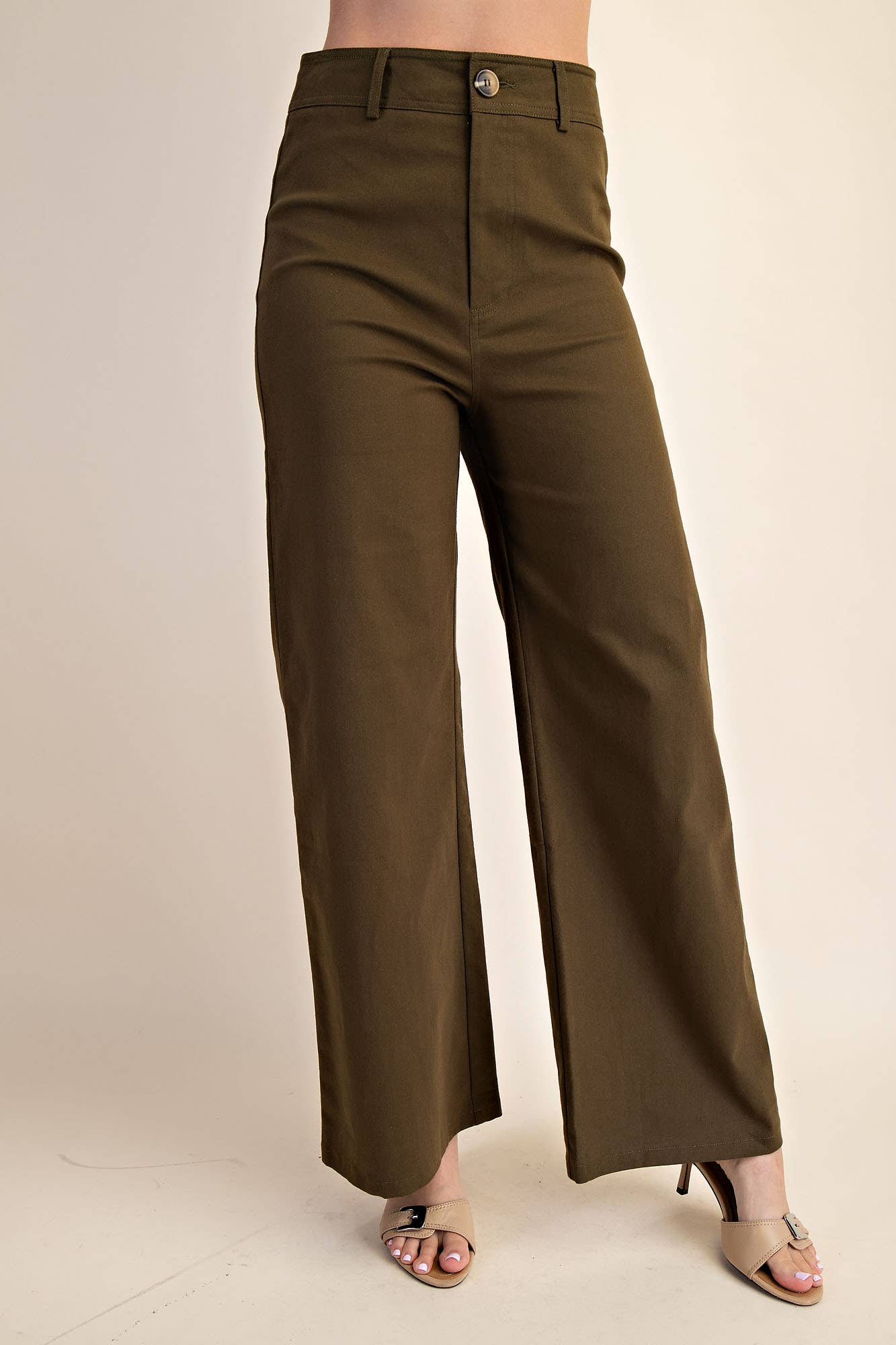 Glam - Wholesale Pants - Women's - High-Waist Straight Pants4