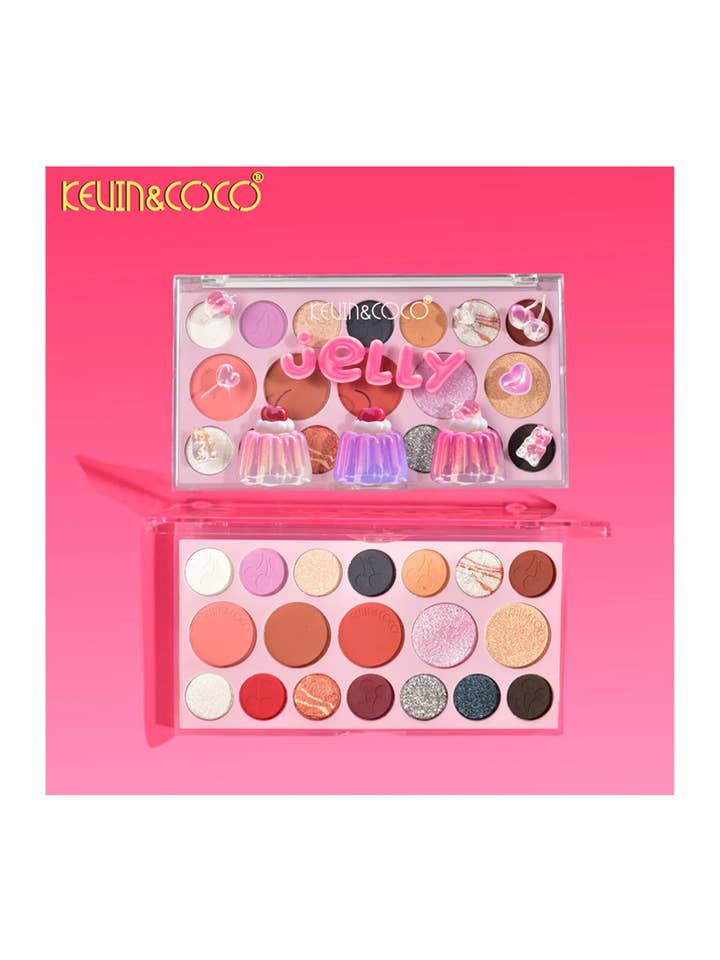 Kevin & Coco KC247387 Burst Juice Jelly Face Palette - 12pcs for wholesale by PINEAPPLE Beauty