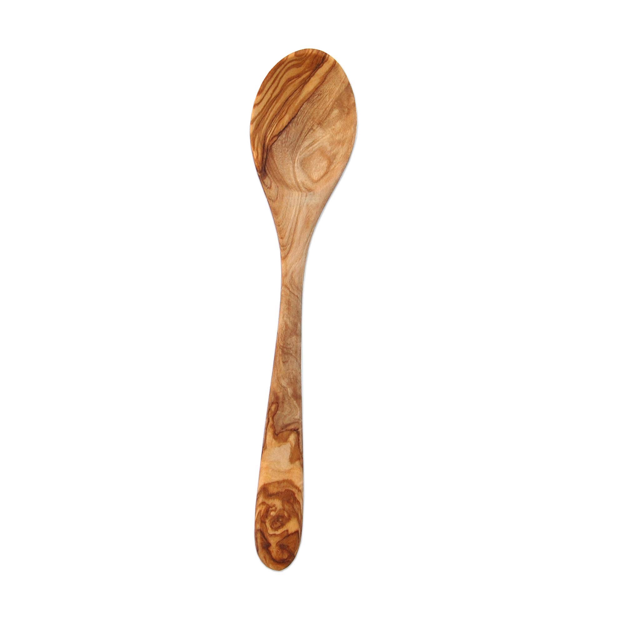 olivenholz-erleben - Venta al por mayor Cuchara de cocina - Cucharón de madera de olivo de 21-22 cm2