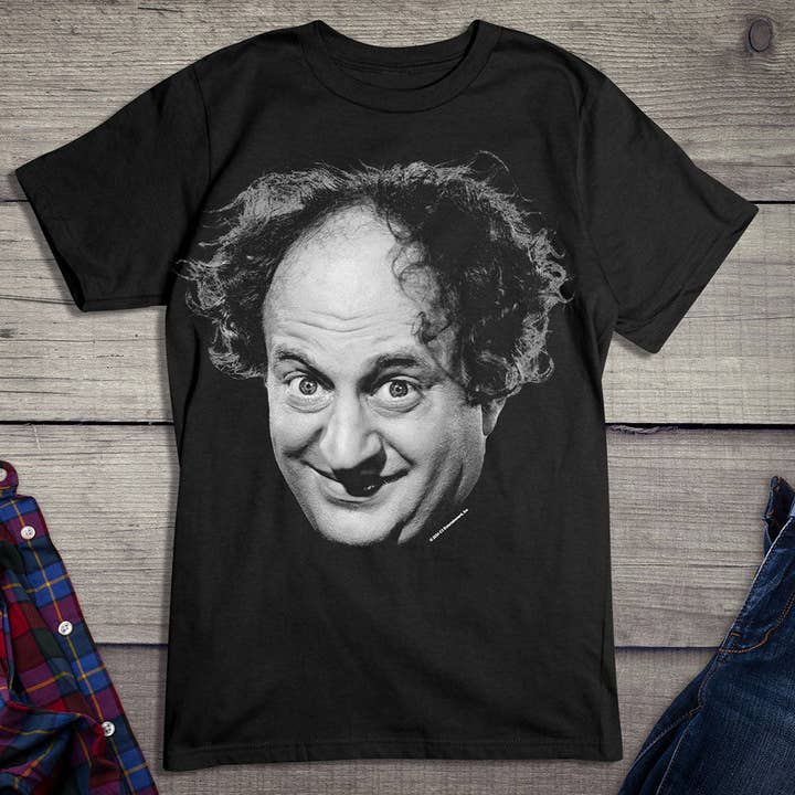 Artopia - Wholesale Screen Printed T-Shirt - Unisex - The Three Stooges, Larry T-shirt
