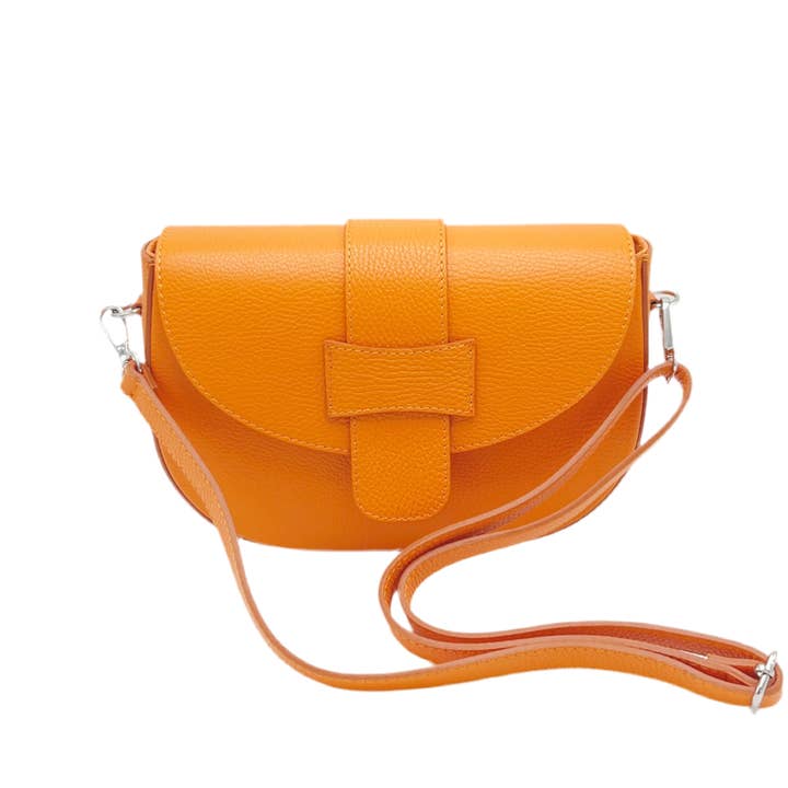 Genuine leather shoulder bag, for women, made in Italy, art. 112430 for wholesale by Suie Valentini srl