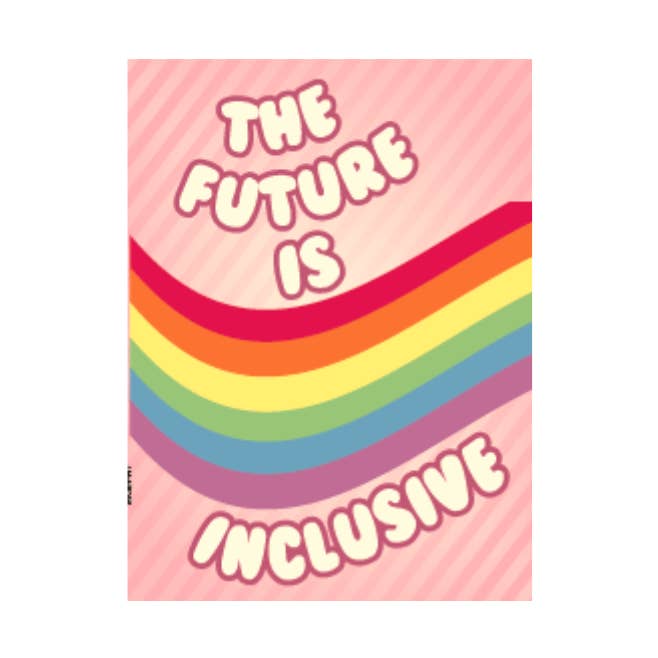 Pride The future is inclusive Jumbo Magnet for wholesale by Kalan