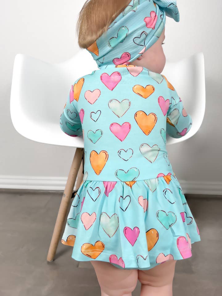 Amore Skirty | Bamboo Skirted Bodysuit Dress for wholesale by Elle & Mily