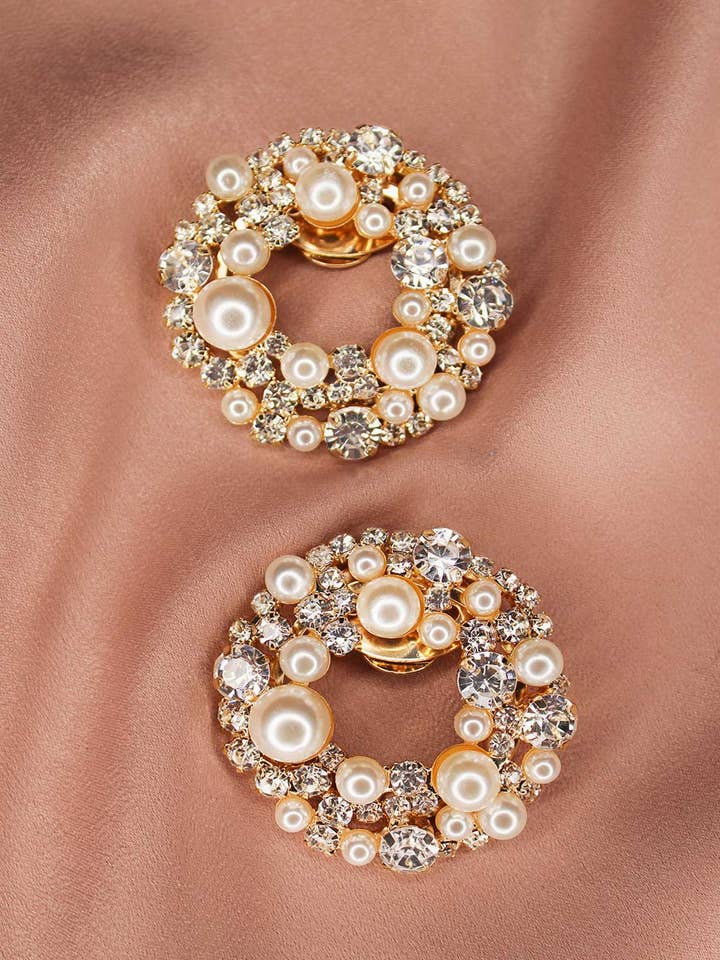 Clips Anja kristal voor wholesale door Froufrouz