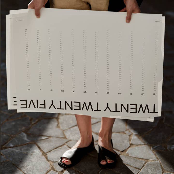 This Might Work - Wholesale Calendar - Minimalist 2026 Wall Planner - With tube3