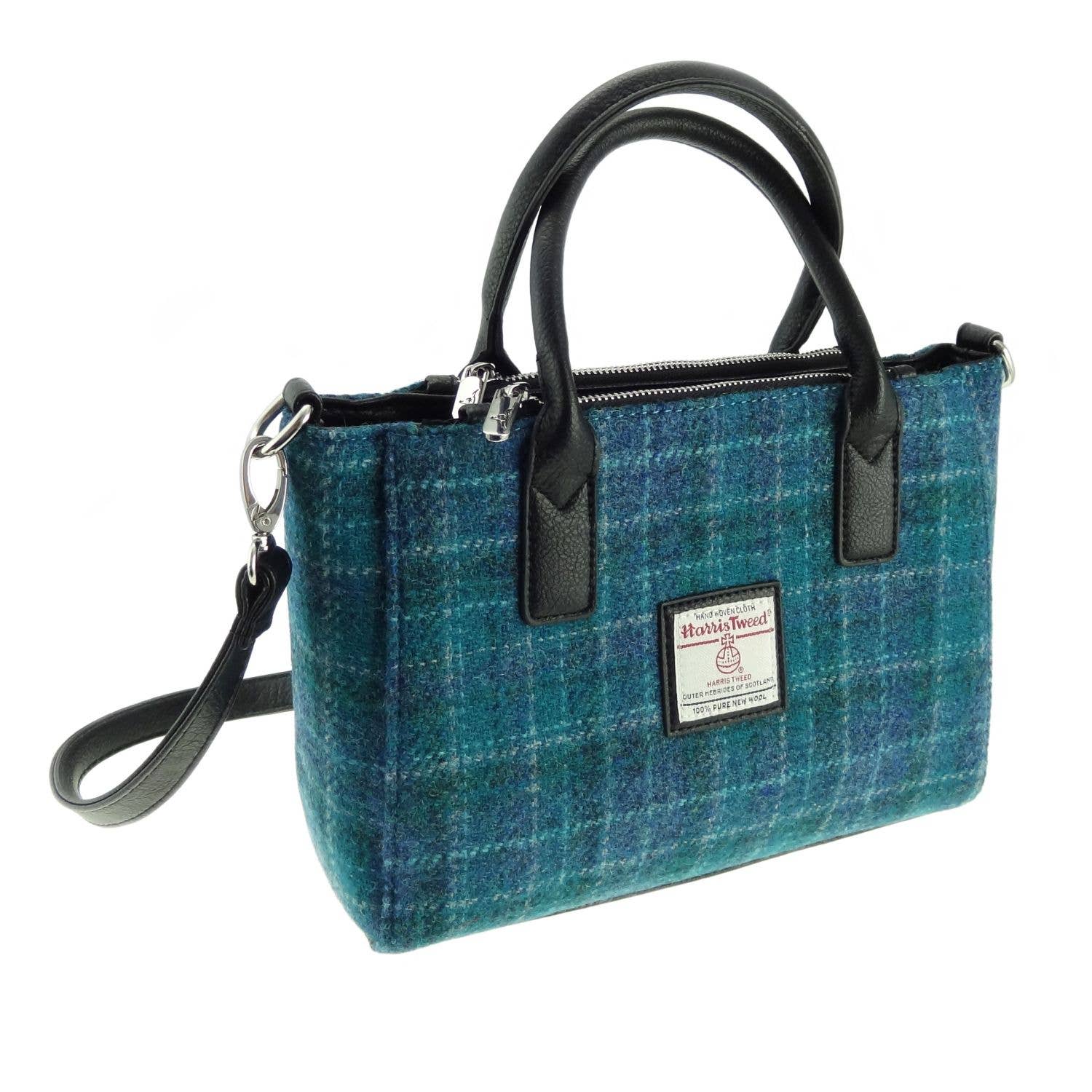 Dublin Gift Company - Vente Tote bag – femme - Petit sac cabas en tweed Harris15