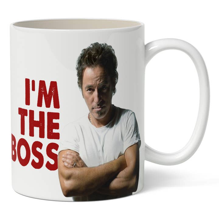 Shady Front - Wholesale Coffee Mug - Bruce Springsteen "I'm the Boss" Mug