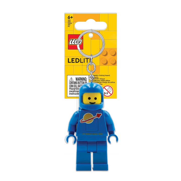 Santoki LEGO Lights - Wholesale Keychain - Kids - LEGO Spacemen & Space Baby LED Keychain 16ct Merchandiser