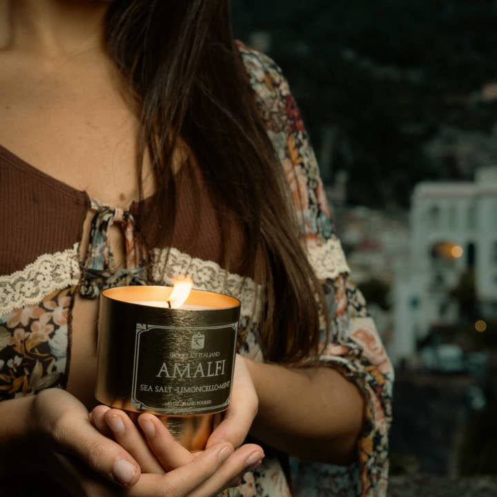 BouquetItaliano – wholesale Jar/filled candle – Amalfi Luxury Scented Candle – Italian Coastal Inspired21