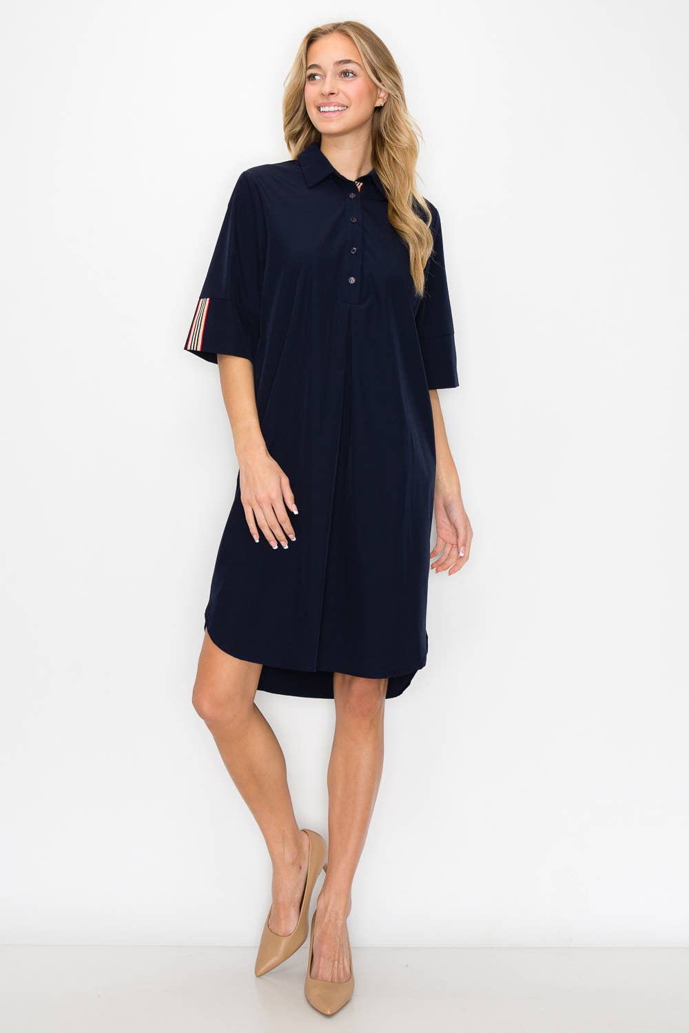 Joh Apparel - Wholesale Dress - Women's - Wendi Woven Tunic Dress25