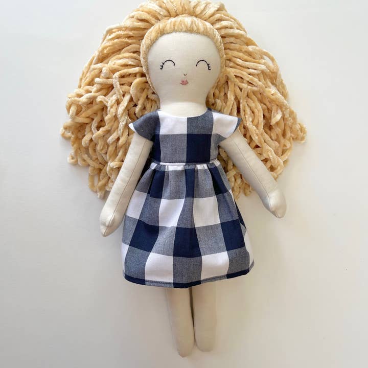 The Linnea Company - Wholesale Pop - Kinderen - Diverse multiculturele handgemaakte pop - kleur 55