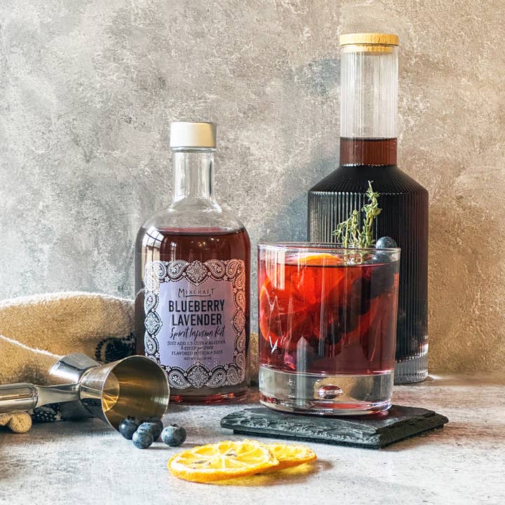 MixCraft - Wholesale DIY drink kit - Blueberry Lavender Spirit Infusion Kit1