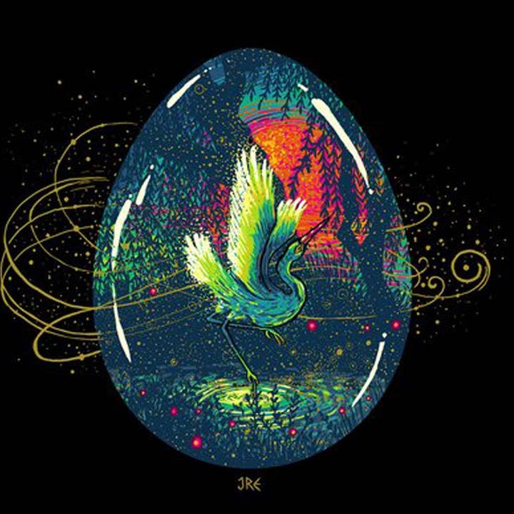 Eieraufkleber The Greatness - Surreale Kunst für den Großhandel von Prisma Visions