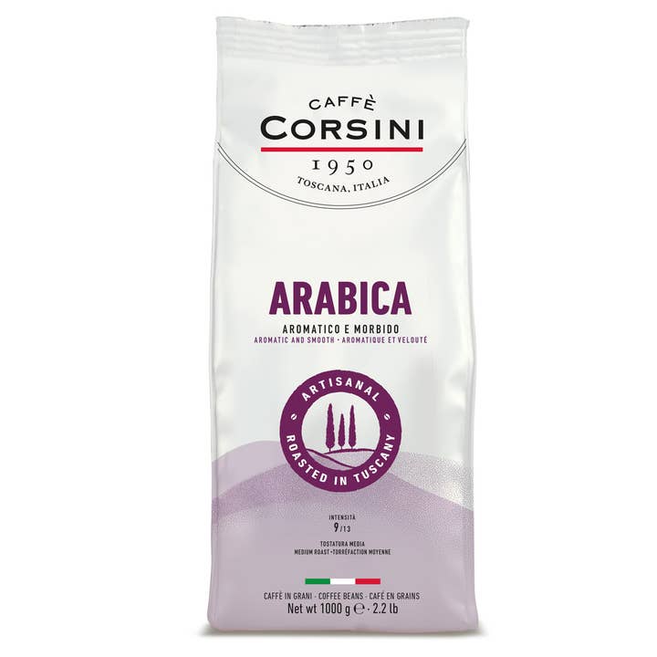 100% Arabica blend, coffee beans 1 Kg | New home range for wholesale by Caffè Corsini