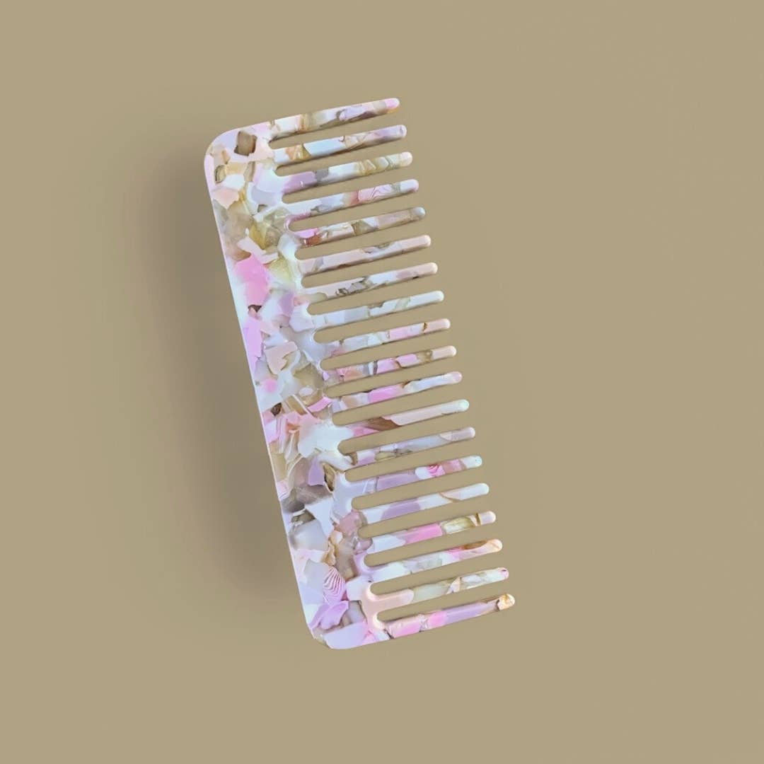 agathe & cocö - Wholesale Hair Brush/Comb - Wide comb - Multi pink