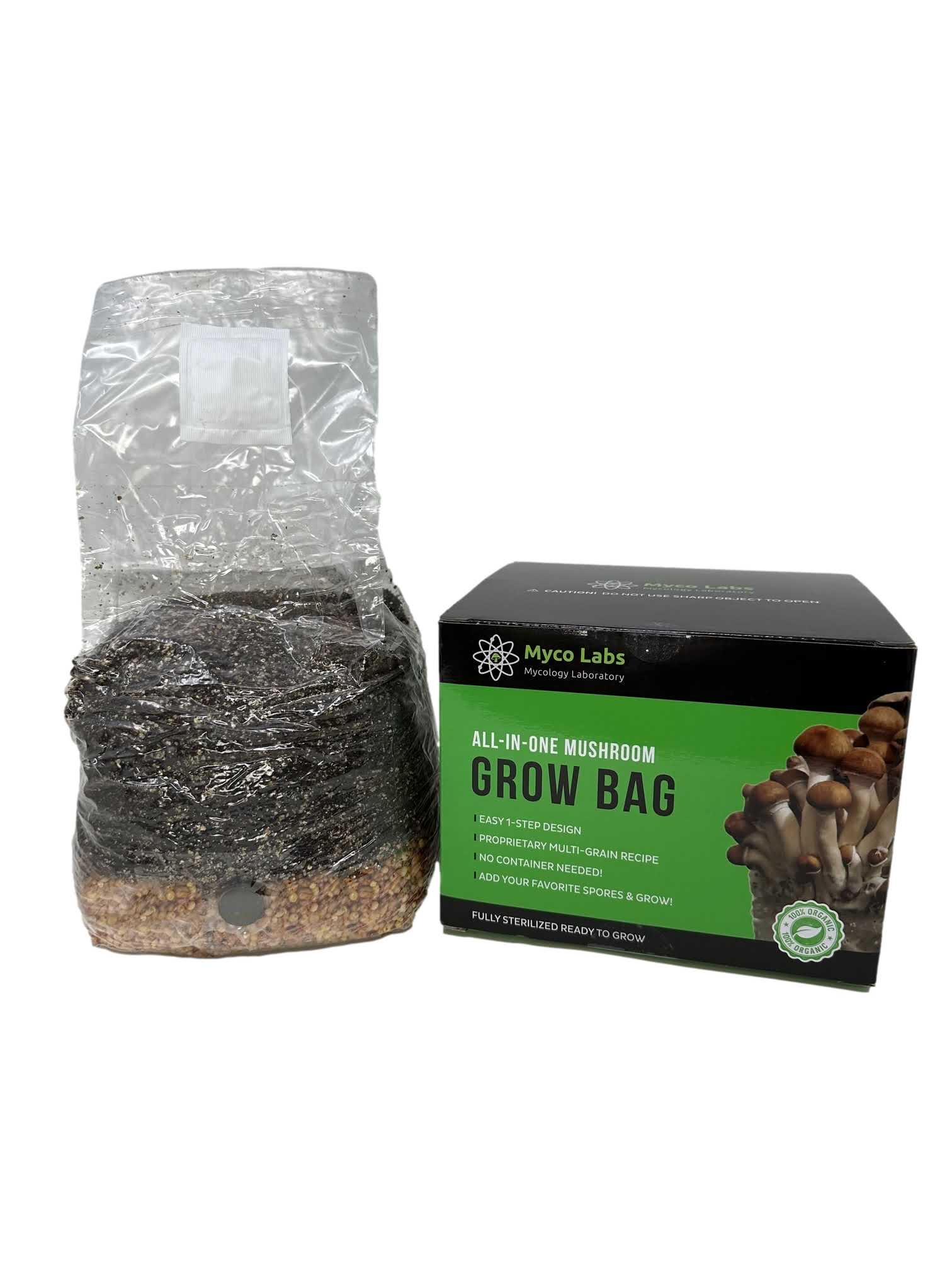 Midwest Grow Kits – wholesale Plant seeds – All-in-One Mushroom Grow Bag (4 lbs) for Manure Loving Mushrooms6