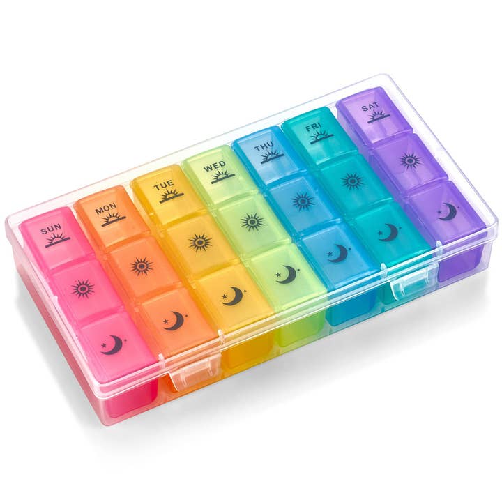 Weekly Pill Organizer 3 Times Daily for wholesale by MEDca