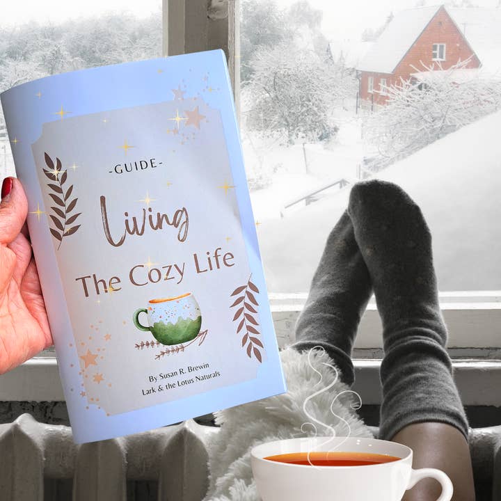 Living The Cozy Life - Guide & Journal for wholesale by Lark & the Lotus