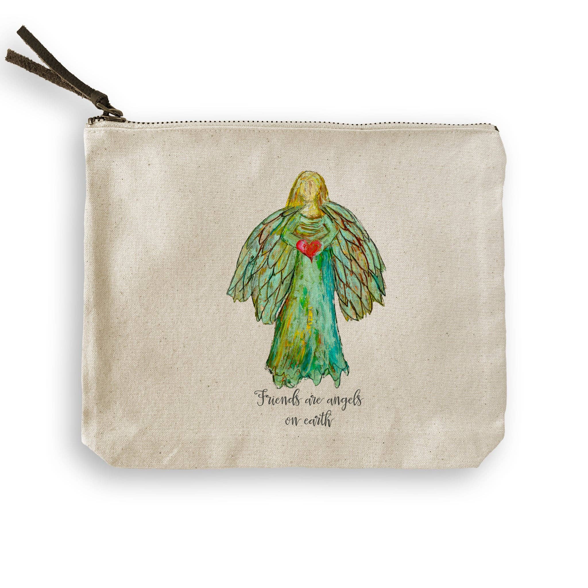 French Graffiti - Wholesale Tea Towel - Colorful Angel with Heart7