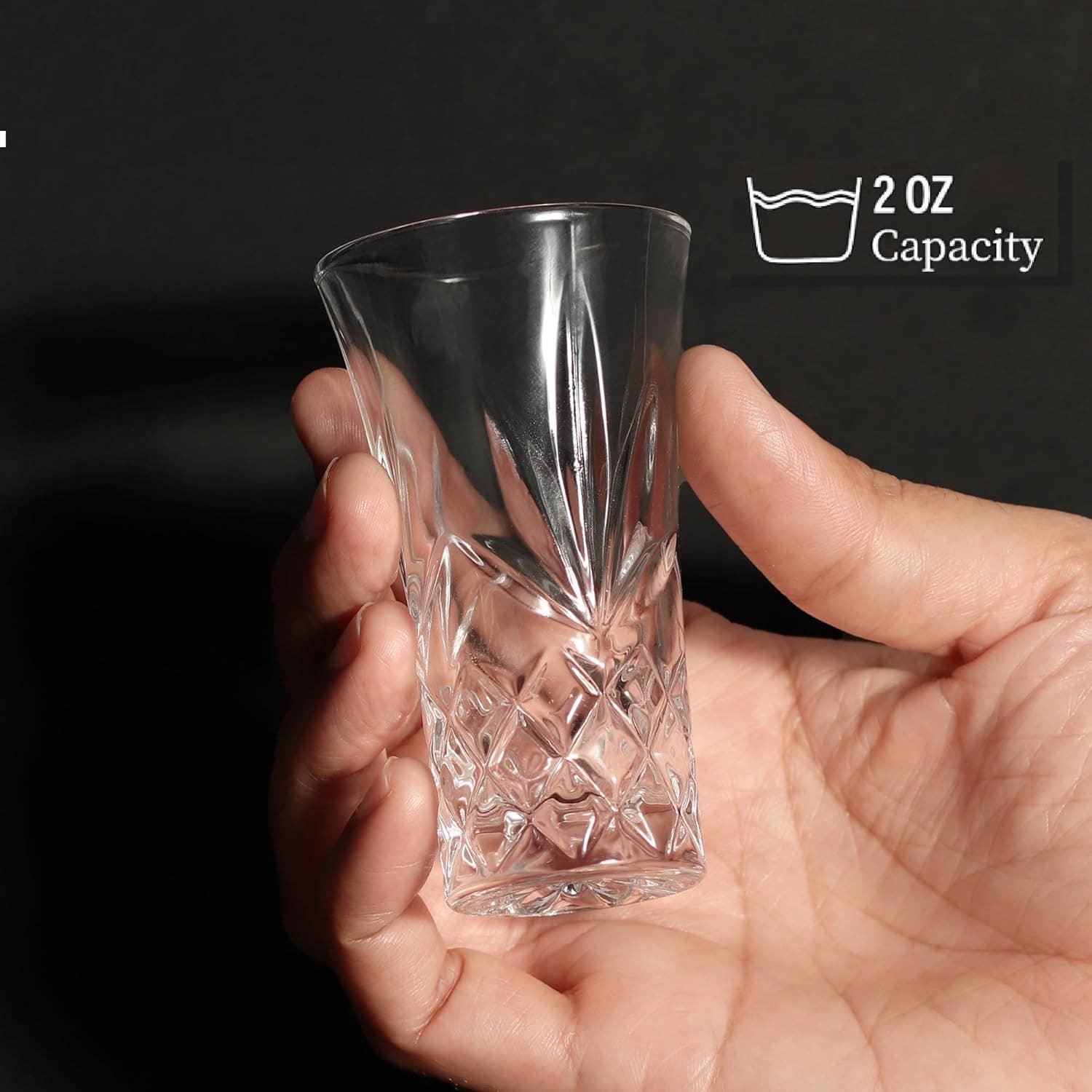 Garden Guru Lawn & Garden Tools - Wholesale Shot Glass - QUAFFER Tequila Heavy Base Shot Glasses 2oz (Set of 6)3