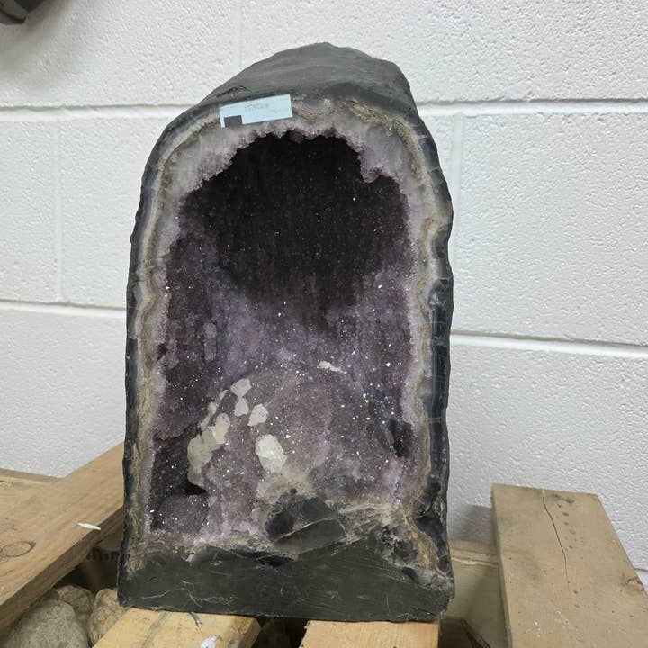 XL Amethyst Crystal Church 15.95kg for wholesale by Distinction Crystals
