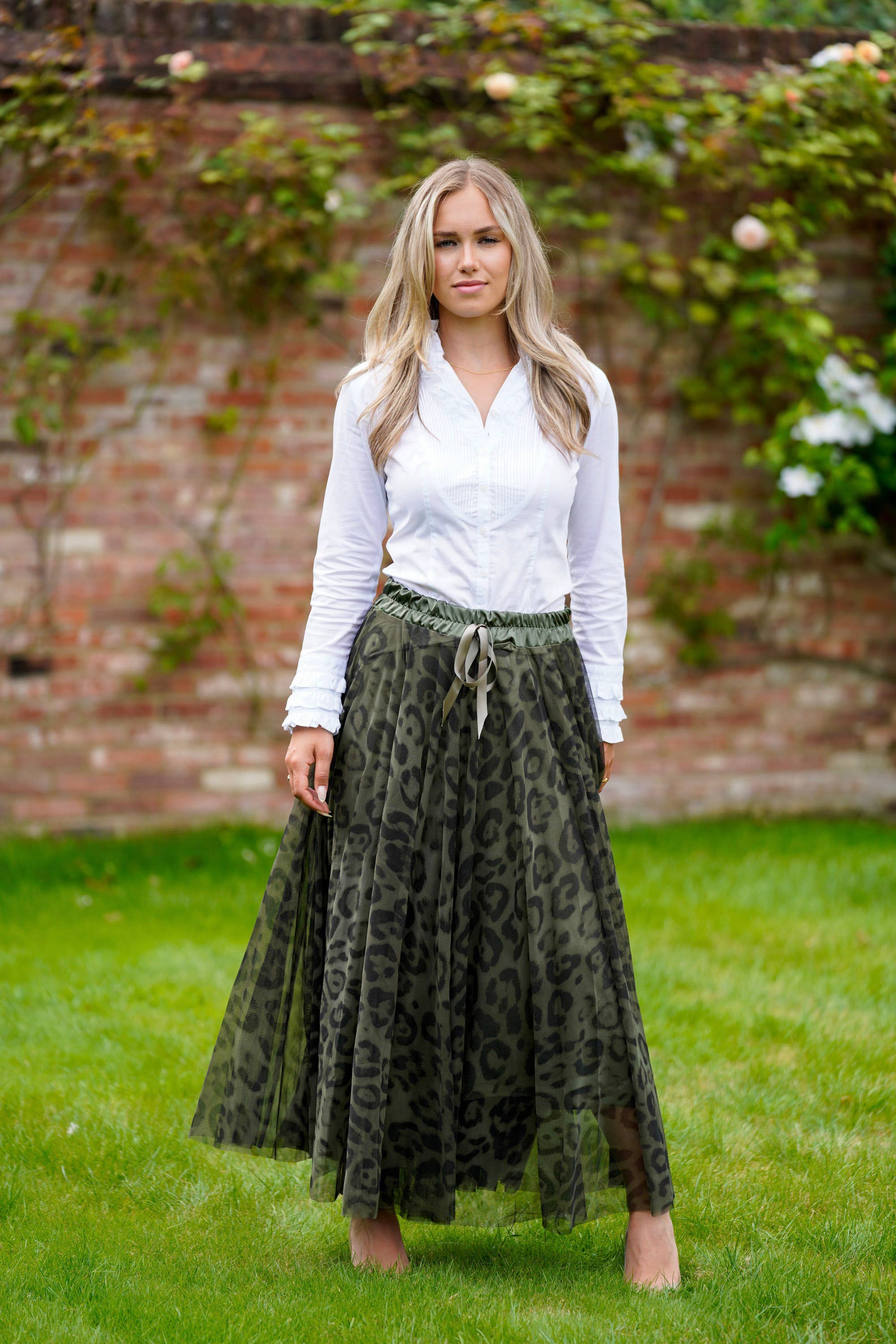 Ella and Cherry - Wholesale Skirt - Women's - Fara Leopard Tulle3