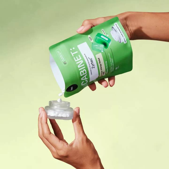 Cabinet Health - Wholesale Oral Supplement/Vitamin - 24 Hour Allergy Relief Compostable Refill Pouch - 40ct3