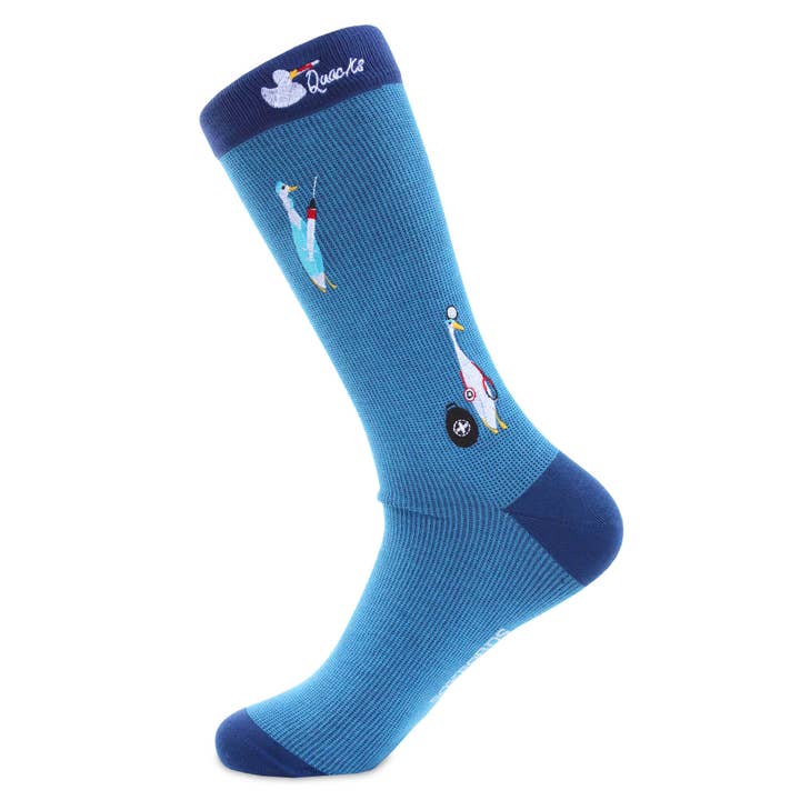 Soxfords – Großhandel Socken – Herren – „Quacks“ - Feine Herrensocken mit Doktormotiv