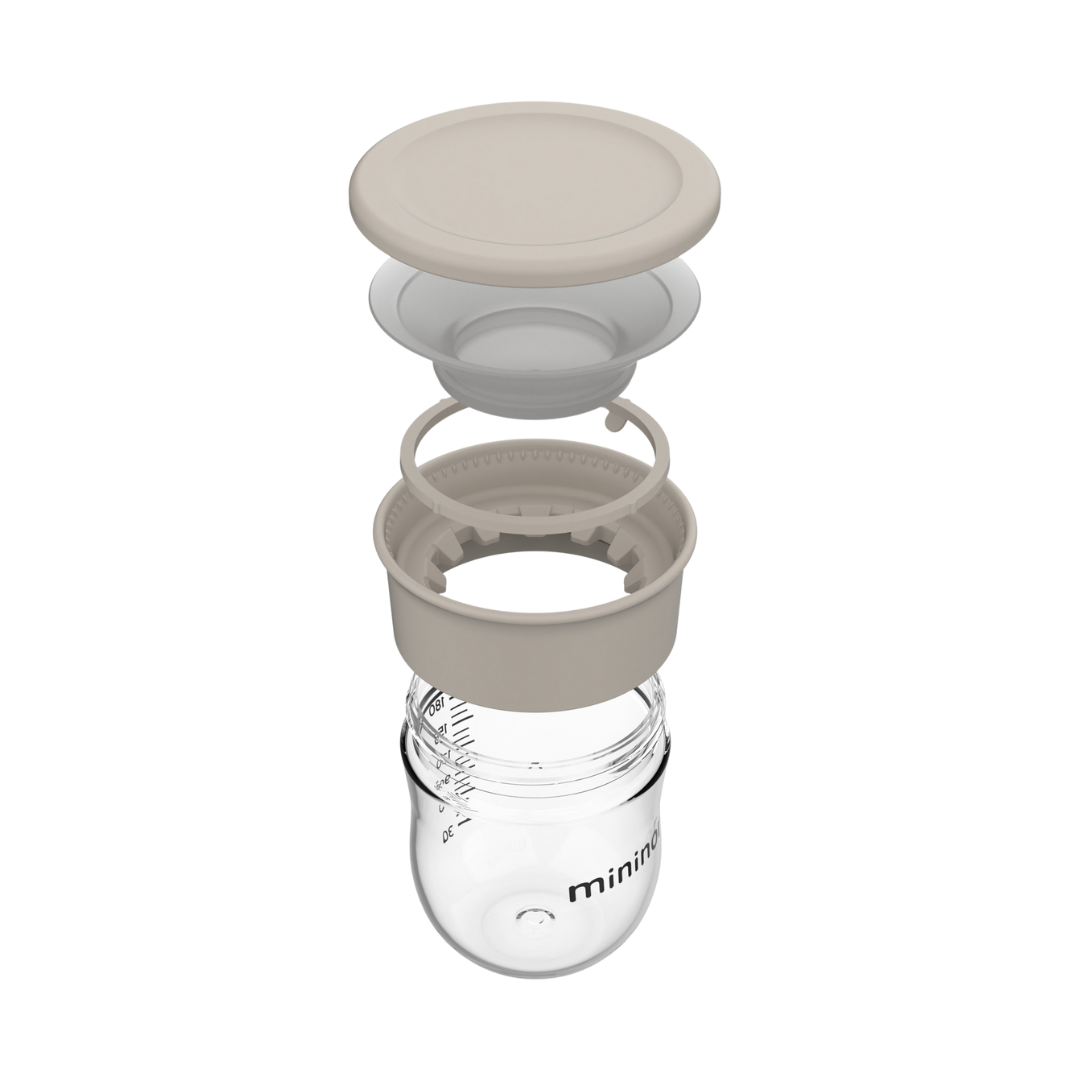 mininor - Wholesale Drinking Glass/Cup - Kids & Baby - Training Cup 220ml "Cloudy morning"4