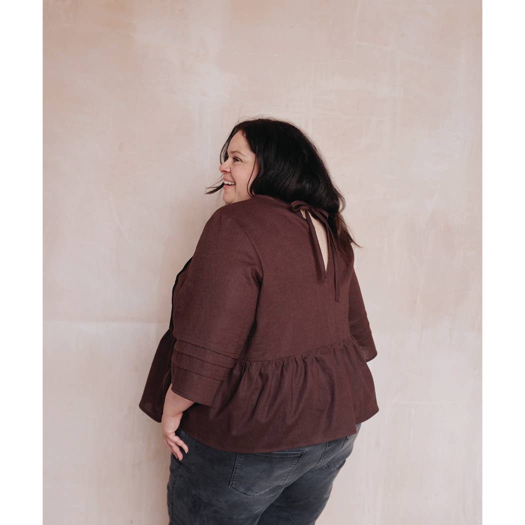 NH Patterns - Wholesale Craft Sewing Kit - April blouse - sewing pattern4