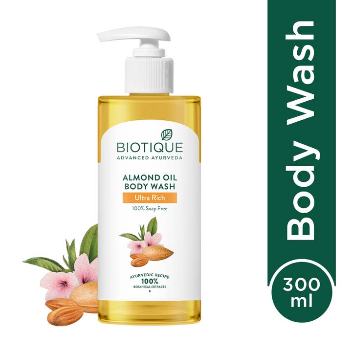Gel Douche Ultra Riche à l'Huile d'Amande Biotique, 100% Sans Savon pour la vente par AnSh Distribution LLC