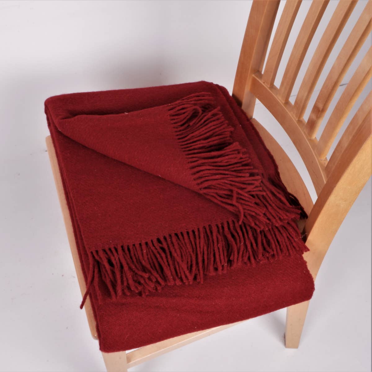 NorraVilla - Wholesale Throw Blanket - Wool  Blanket - Solid Color Ligh Brown4