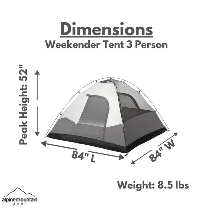 Caddis Sports - Vendita all'ingrosso Tenda da campeggio - Tenda Weekender9