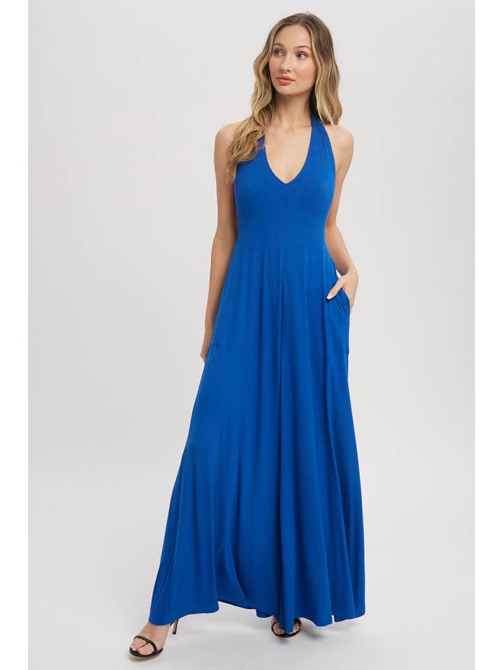 Bluivy - Wholesale Jumpsuit - Women's - WIDE LEG HALTER JUMPSUIT4