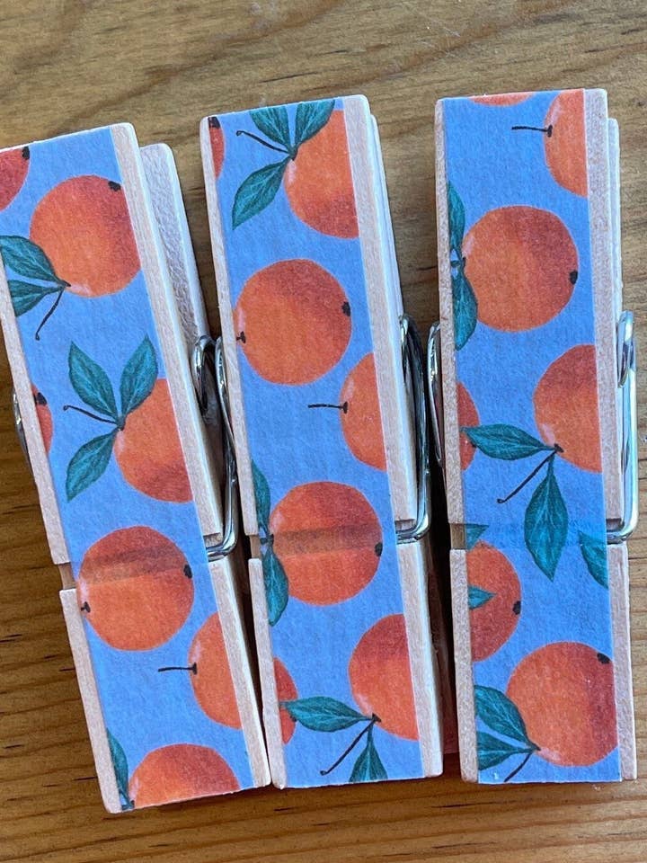 Clips de aperitivo de chips de fruta de naranjas para venta al por mayor de NanCBeeCreations