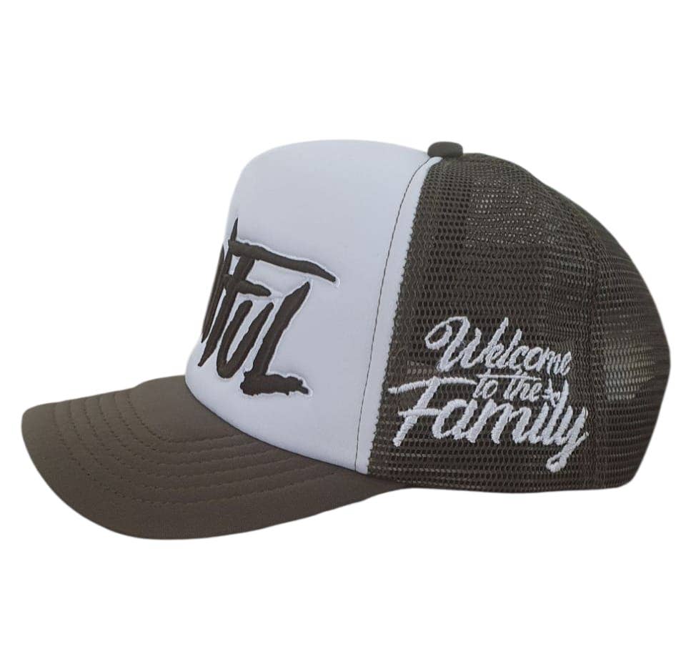 Painful Clothing - Wholesale Trucker Hat - Unisex - Khaki trucker cap2