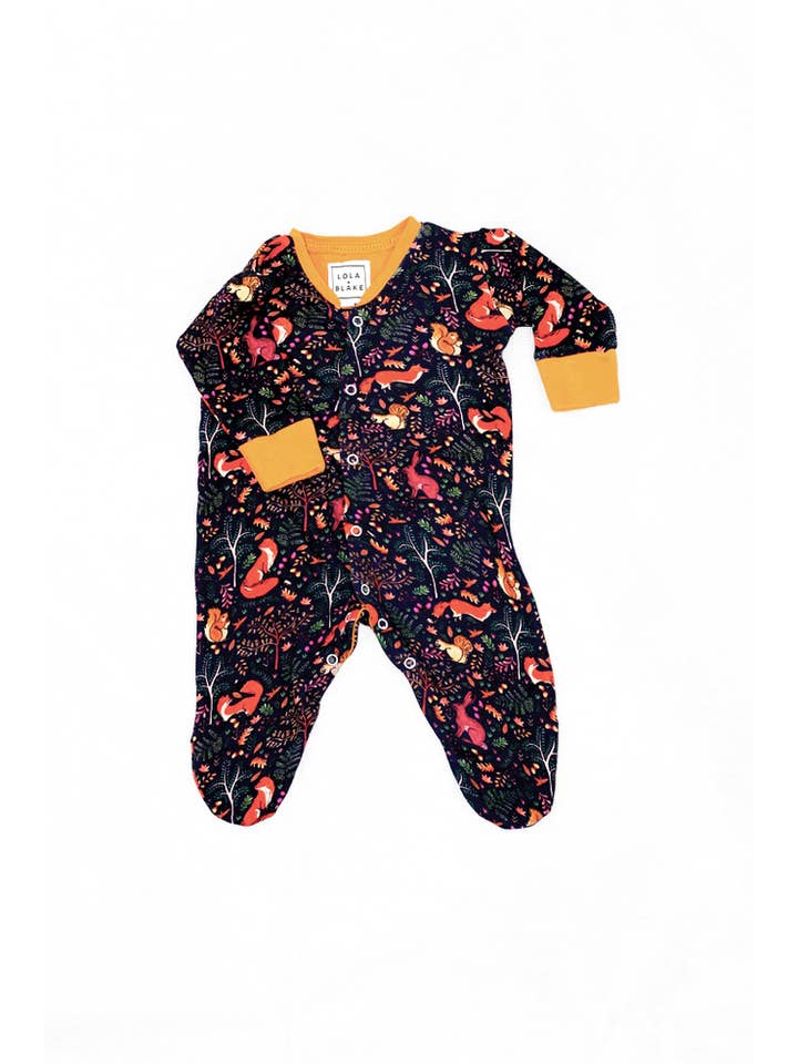 LOLA+BLAKE - Wholesale Jumpsuit - Baby - Woodland Babygrow