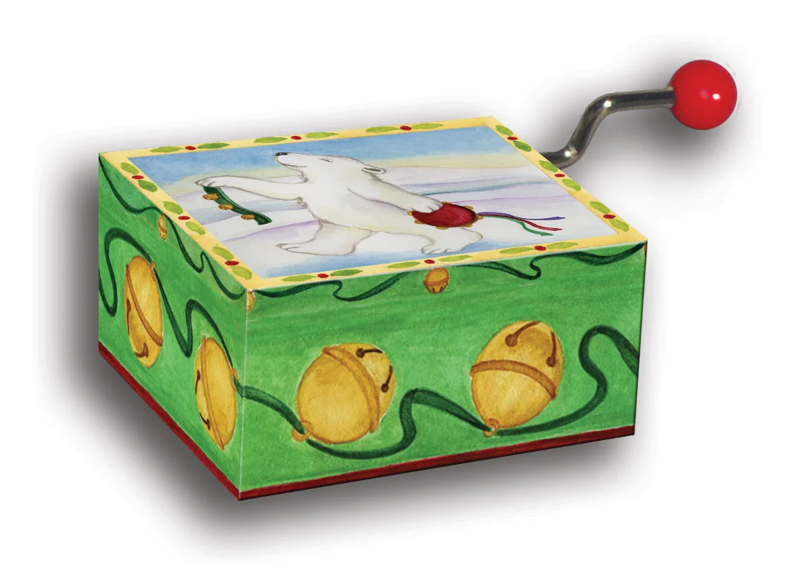 Enchantmints – wholesale Musikdosa - Barn och baby – 2025 Jul Mini Musiklåda Display - 16 st Partihandel3