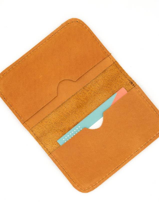 Luxe Leather Pocket Wallet for wholesale by Fair Anita